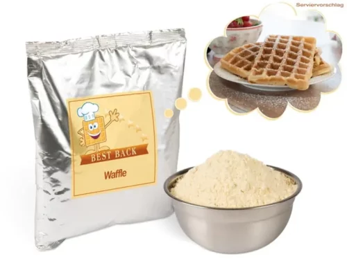 Backmischung für Waffeln (5x1kg) - Best-Back Vertrieb - einfach, schnell & vielfältig