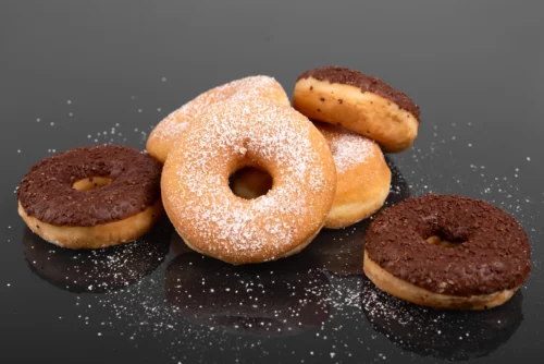 Backmischung für Donuts