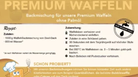 Label Premium-Waffeln - Best-Back Vertrieb - einfach, schnell & vielfältig